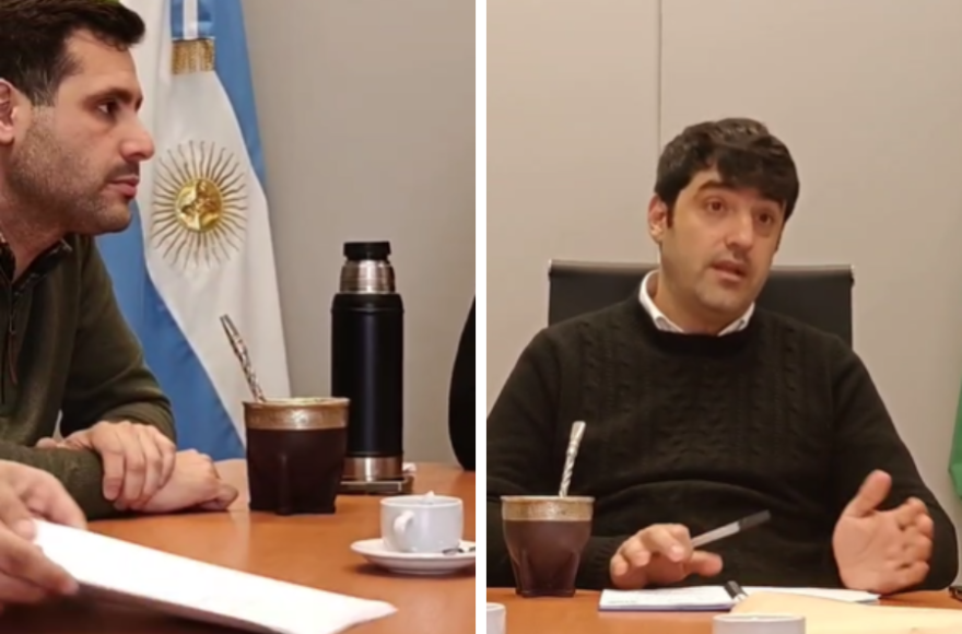 Autoridades municipales se reunieron con representantes de Fuerza Solidaria y la Cooperativa Eléctrica.