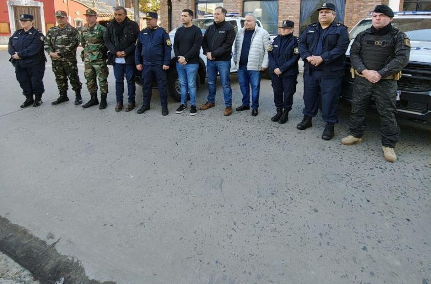 Este martes por la tarde fueron presentados tres nuevos patrulleros que se suman a la flota local.