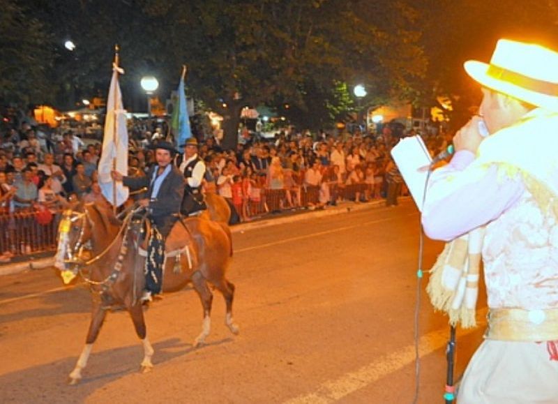 Homenaje al Gaucho Saltense (foto de archivo).