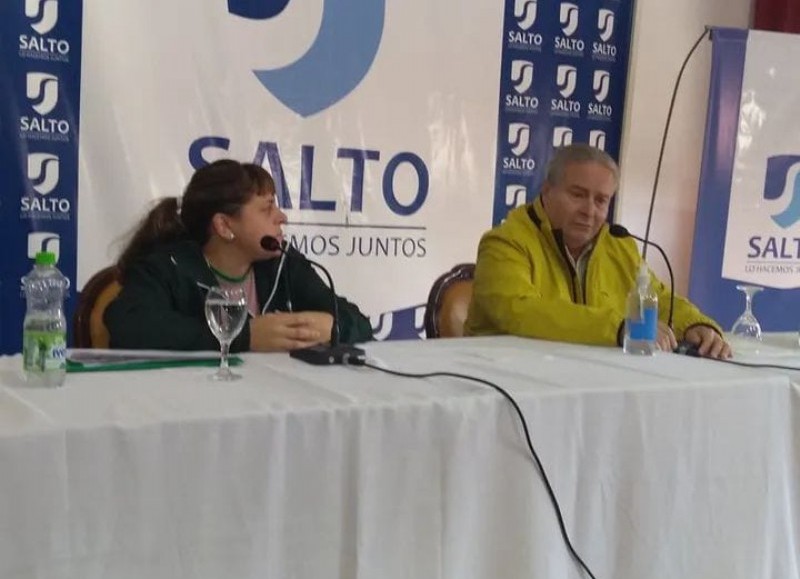 Silvina Scacheri y Ricardo Alessandro.