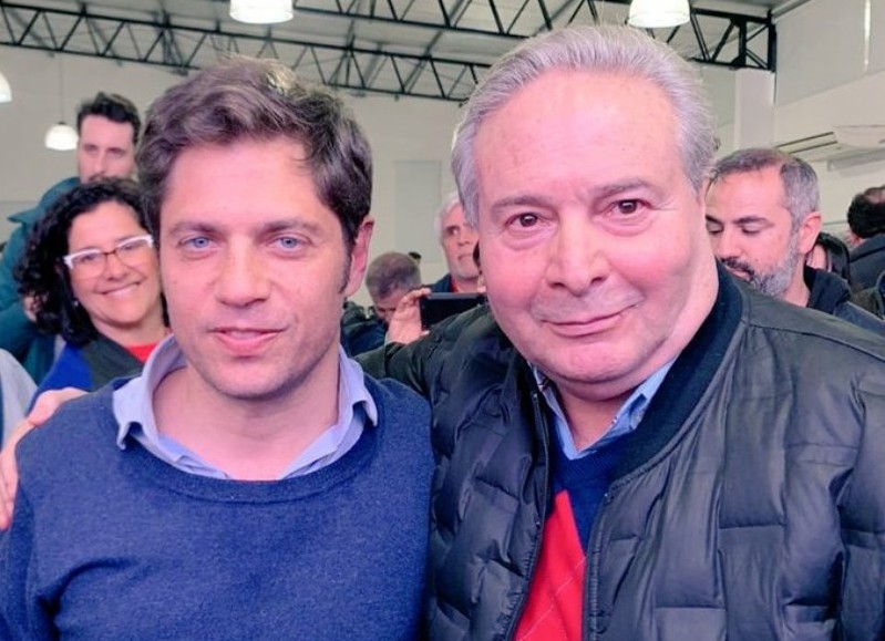 Axel Kicillof y Ricardo Alessandro (foto de archivo).