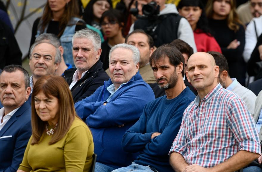 El acto se desarrolló en el partido de San Martín.