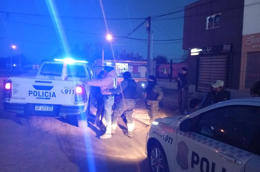 Las tareas policiales, según se indicó, se llevan a cabo en diferentes puntos de Salto.