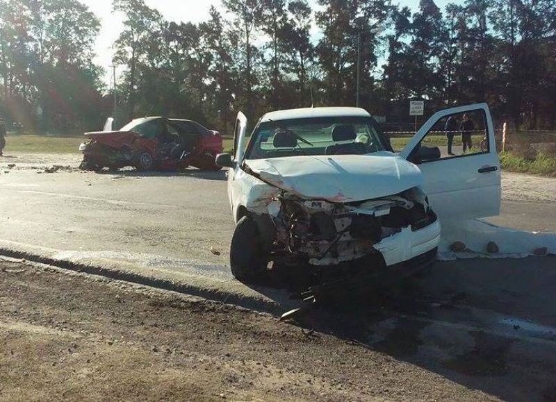 El lamentable accidente de este domingo.