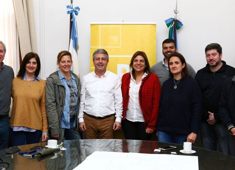 Sandra Paris visitó Pergamino y se reunió con referentes locales de Cambiemos.
