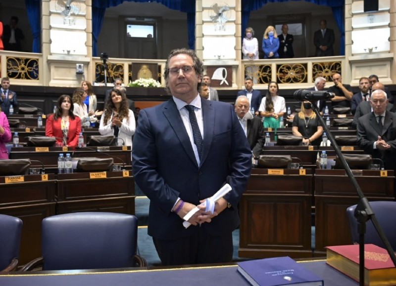 El diputado provincial por la segunda sección electoral dentro de Juntos, Julio Pasqualin.