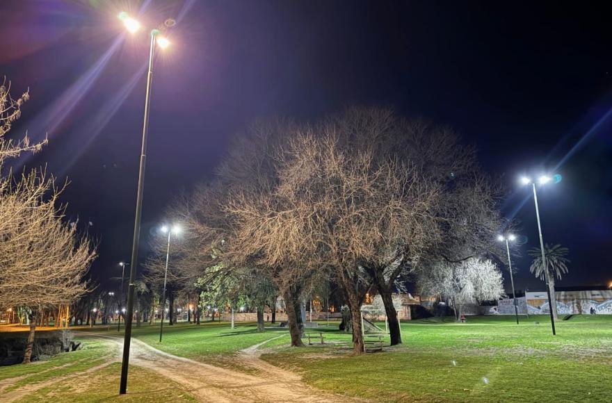 Continúan los trabajos de puesta en valor en la zona balnearia.