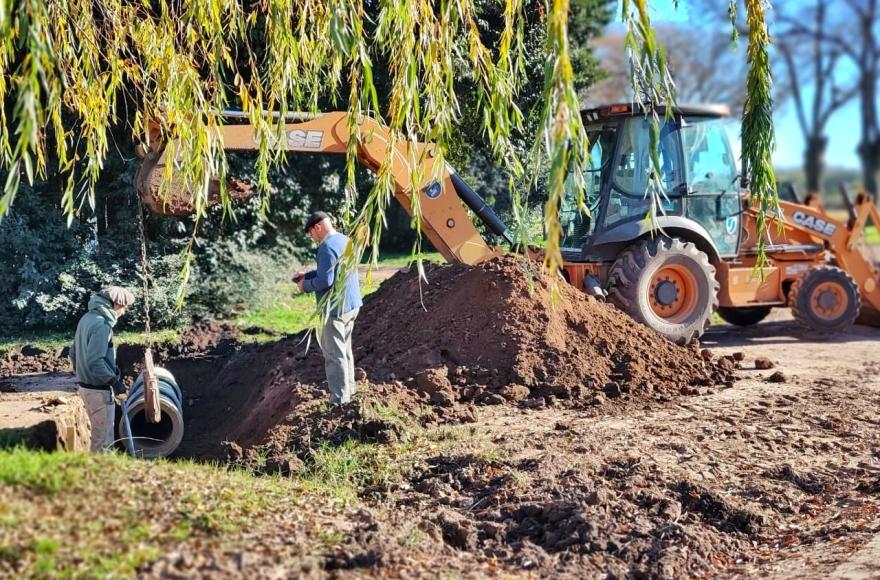 Las tareas fueron realizadas por personal municipal.