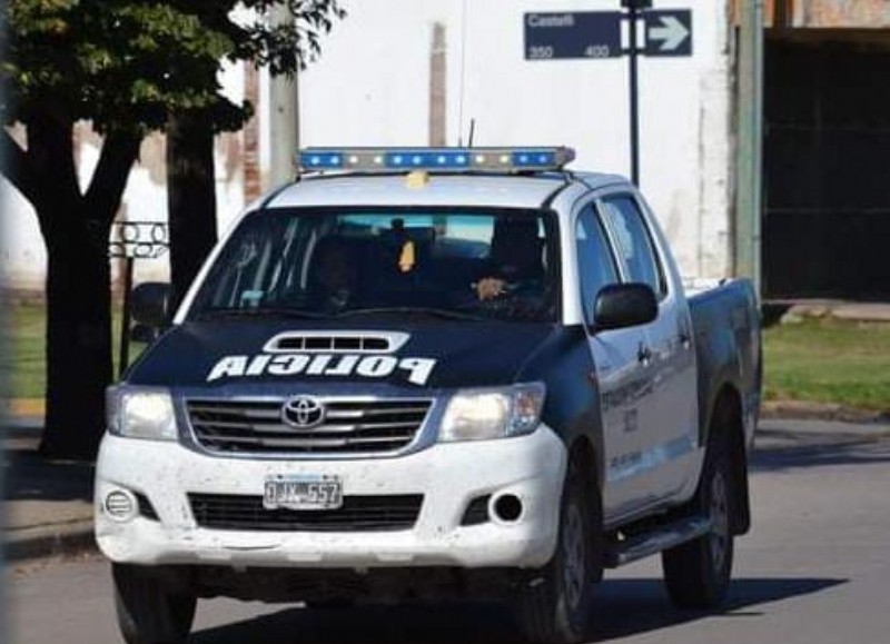 Intervención policial.