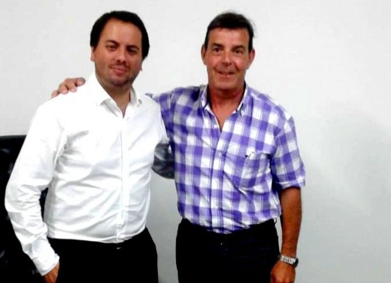 Federico Taiano y Marcelo Byrne.