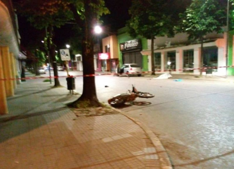 Ocurrió en horas de la madrugada.