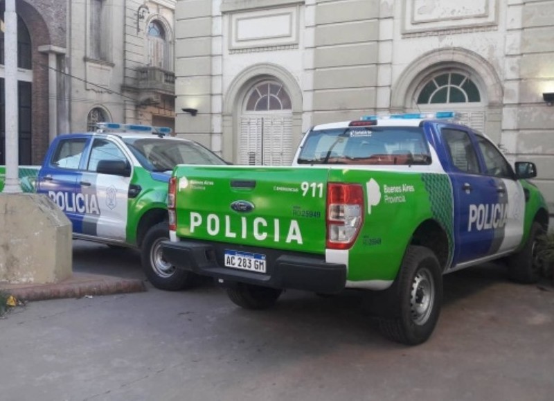 Intervención policial.