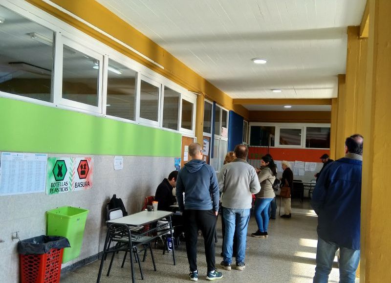 Normal transcurso del acto electoral.