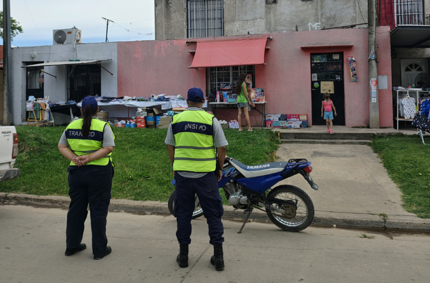 Se realizaron diversos controles en distintos puntos de la ciudad.