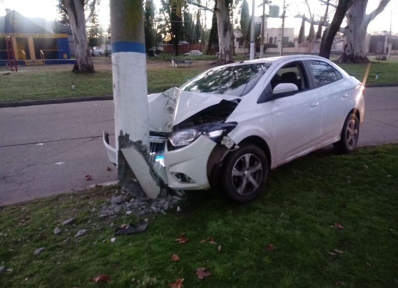 Palazo en la zona del balneario municipal.