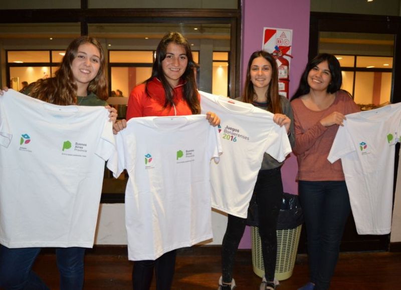 Eugenia Pérez, Karen Roca, Solana Grassi y Nadia Ojeda.