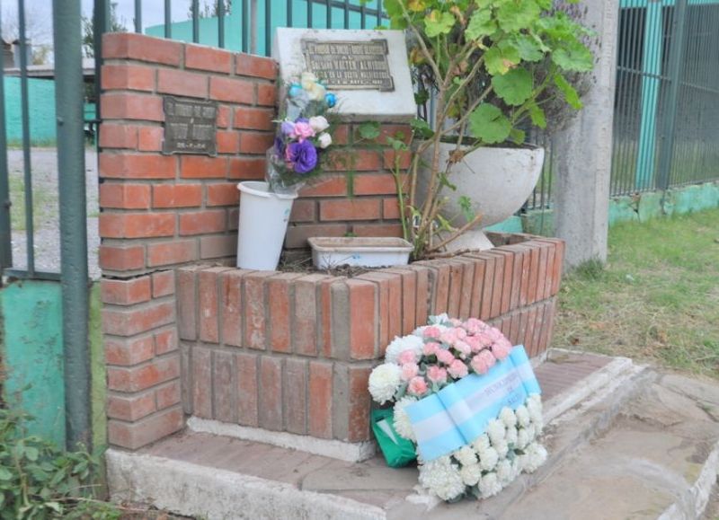 Ofrenda floral.