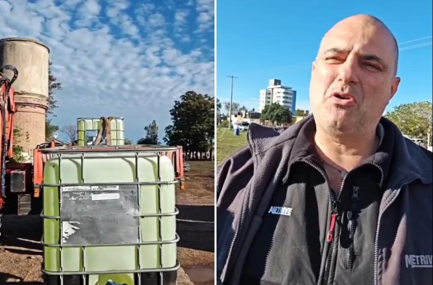 Desde el barrio agradecieron el gesto de la firma y destacaron que no es la primera vez que trabajan mancomunadamente.