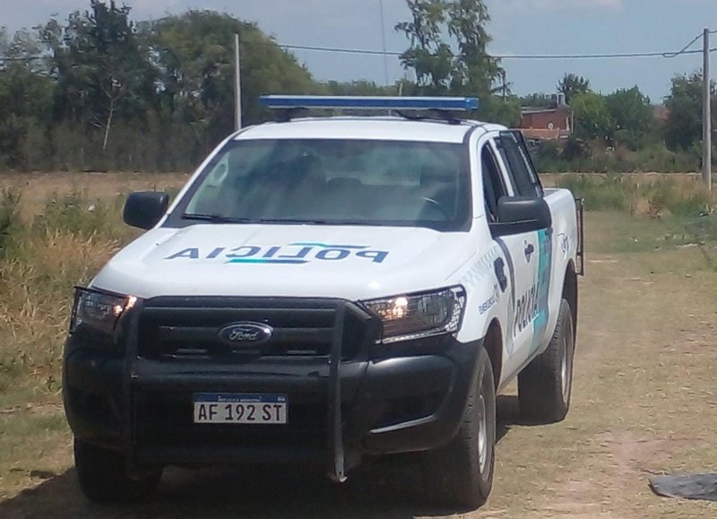 Intervención policial.