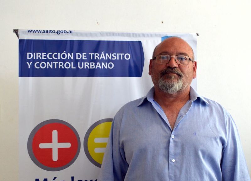 Daniel Coronel, director de Tránsito y Control Urbano.