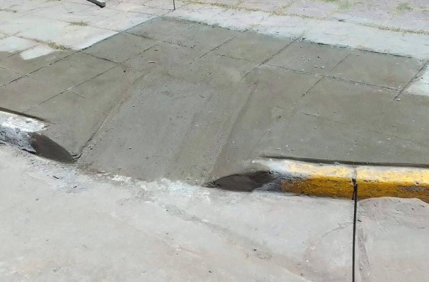 Los trabajos buscan mejorar la seguridad peatonal y la accesibilidad en diversos barrios.