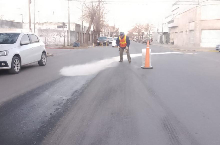 Piden transitar con precaución en la zona.