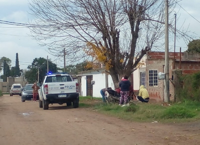 Intervención policial.