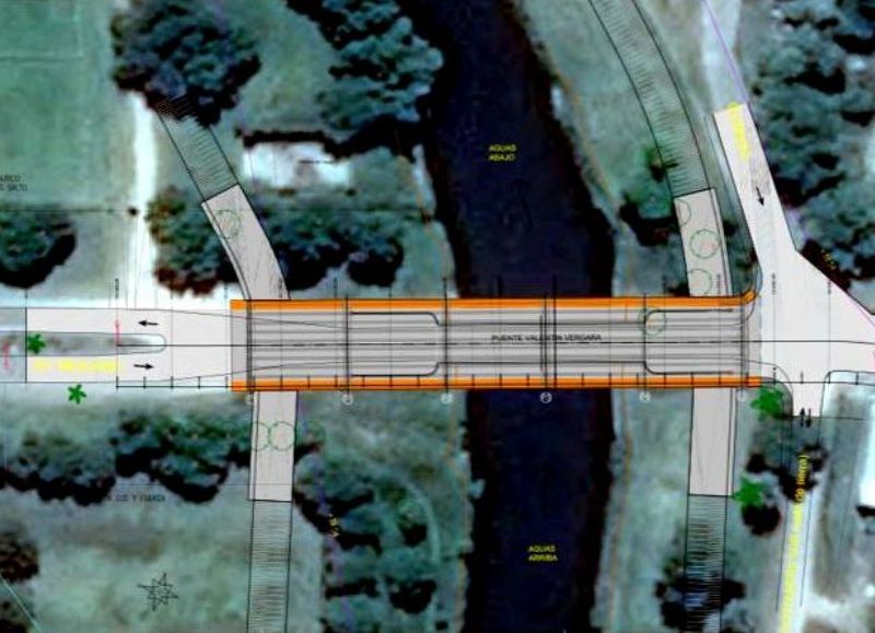 La nueva estructura será vehicular y peatonal.