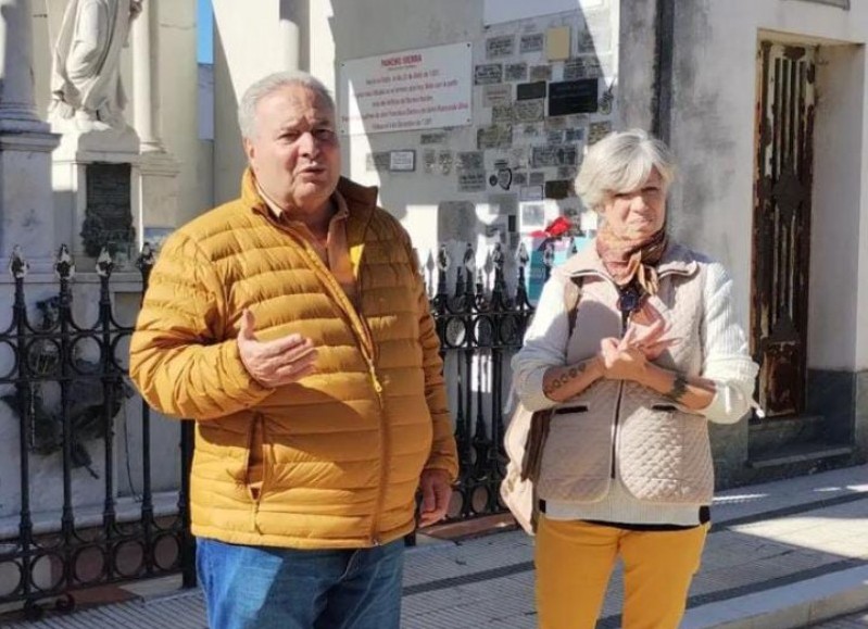 Ricardo Alessandro y Nancy Columbaro.