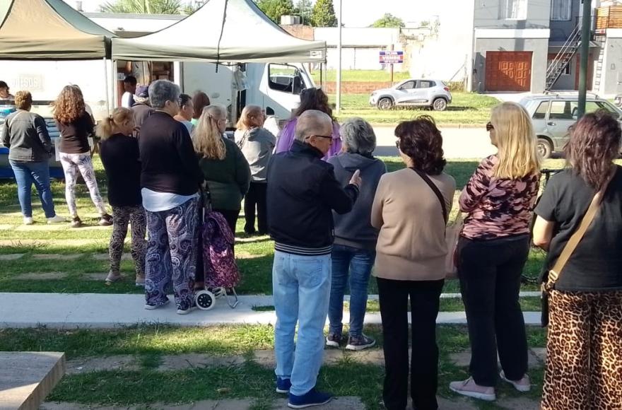 La actividad tuvo lugar en el Parque de la Madre.