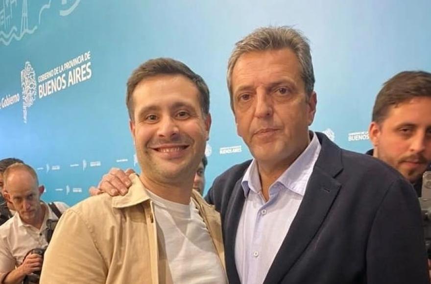 Camilo Alessandro y Sergio Massa.