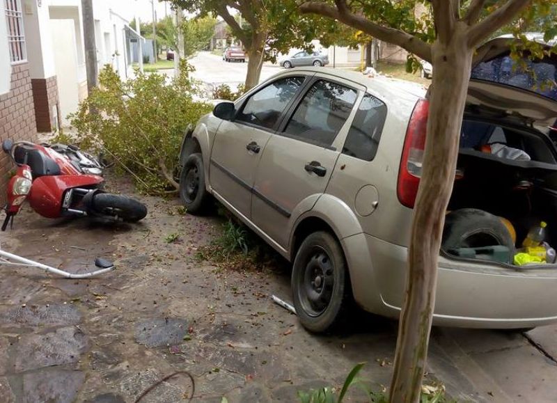 Afortunadamente no hubo heridos.