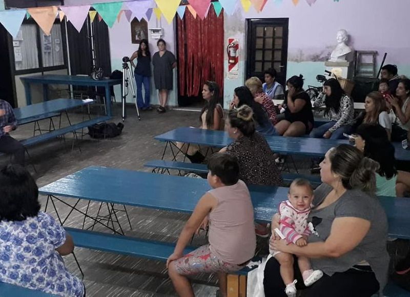 Encuentro de marzo realizado en Barrio Trocha.