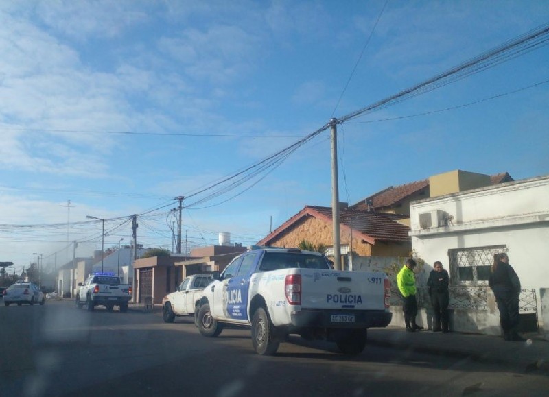 Intervención policial.