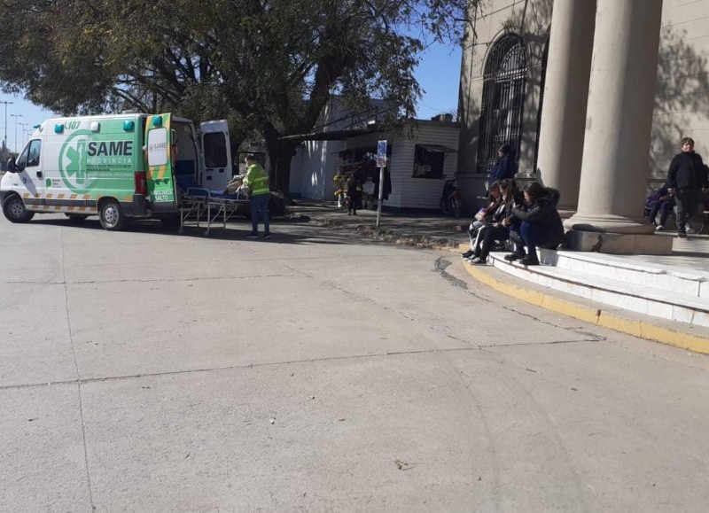 Ocurrió en el Cementerio.