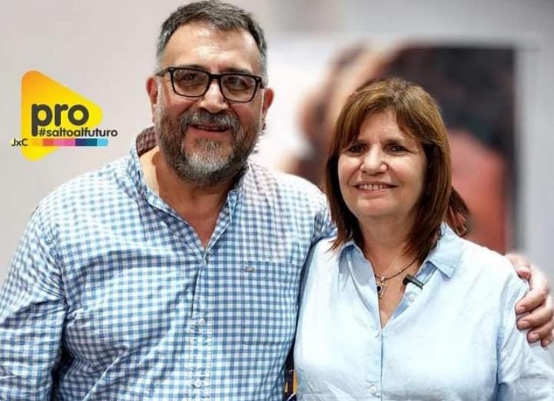 Marcelo Herrera y Patricia Bullrich.