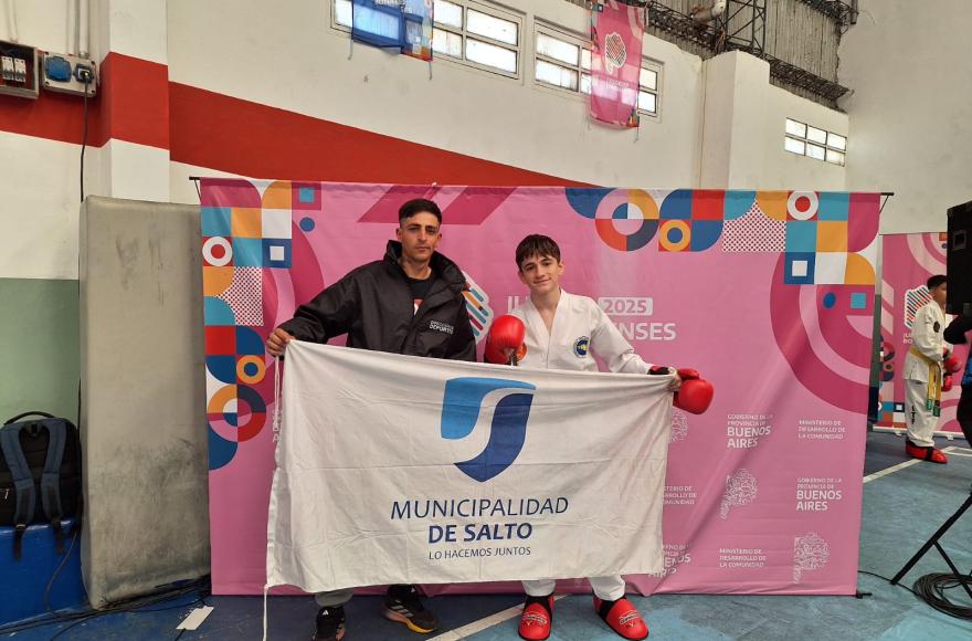 Franco Nascimbera obtuvo el tercer puesto en la final provincial de los Juegos Bonaerenses 2025.