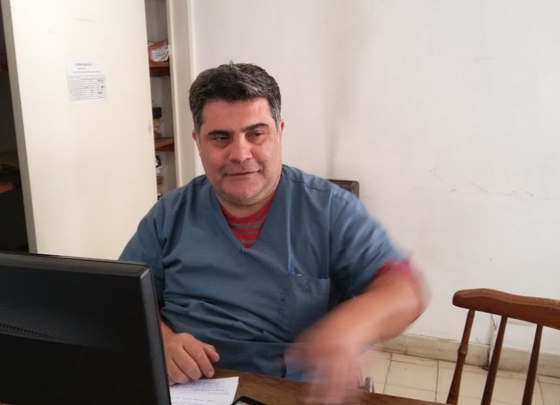 Marcelo Rebozzio, titular del área de Bromatología.
