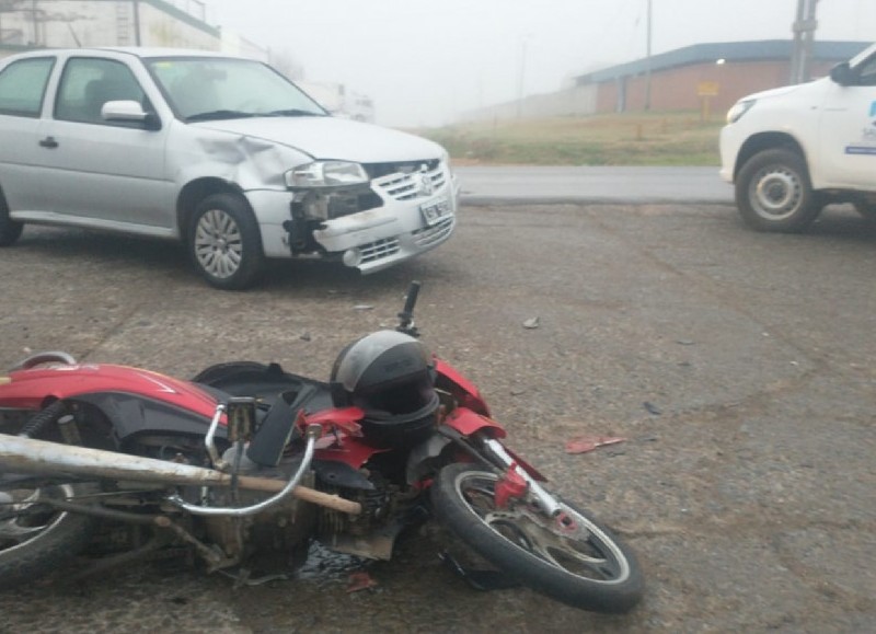 Ocurrió en Ruta 191 e Hipólito Yrigoyen.