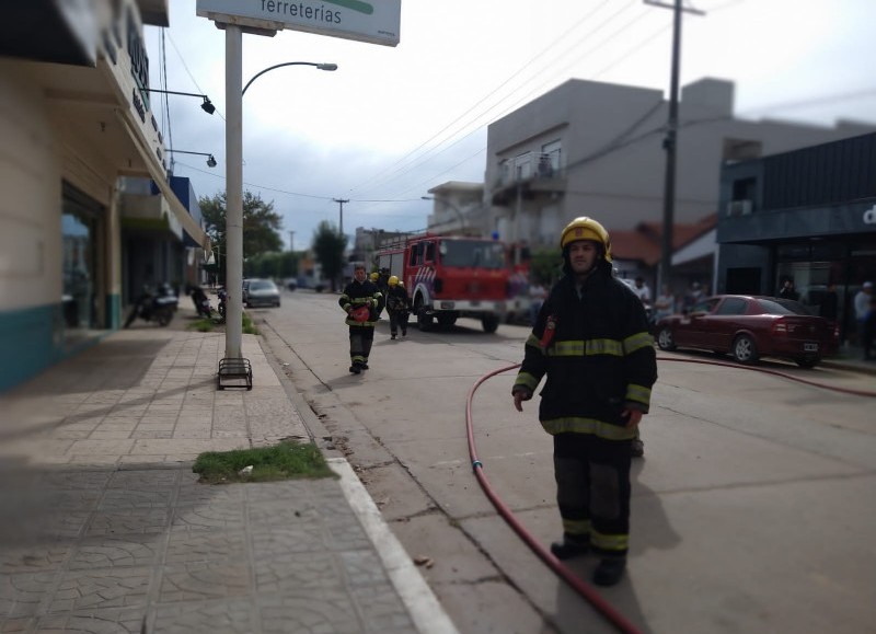 Revuelo en la zona.