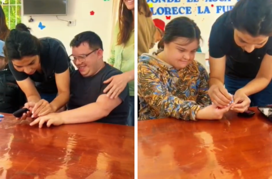 Se realizaron controles de glucemia y toma de presión arterial.