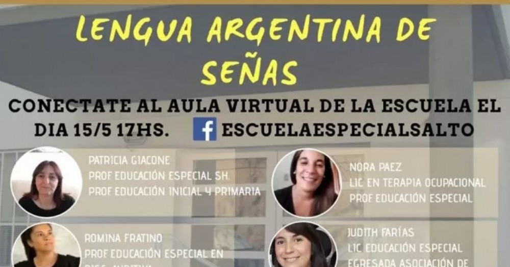 Las profesoras armaron todos los proyectos para poder dictar las clases.