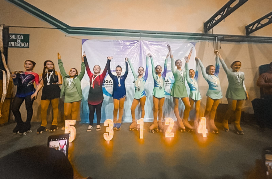 La escuela de patín “Creando Sueños” representó a Salto en un torneo amistoso