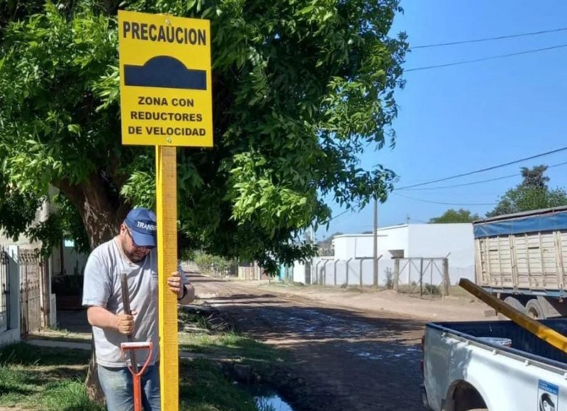 Cuadrilla en plena labor.