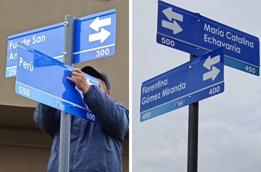La Municipalidad de Salto informó que continúa avanzando con la colocación de señalética en distintos puntos de la ciudad.