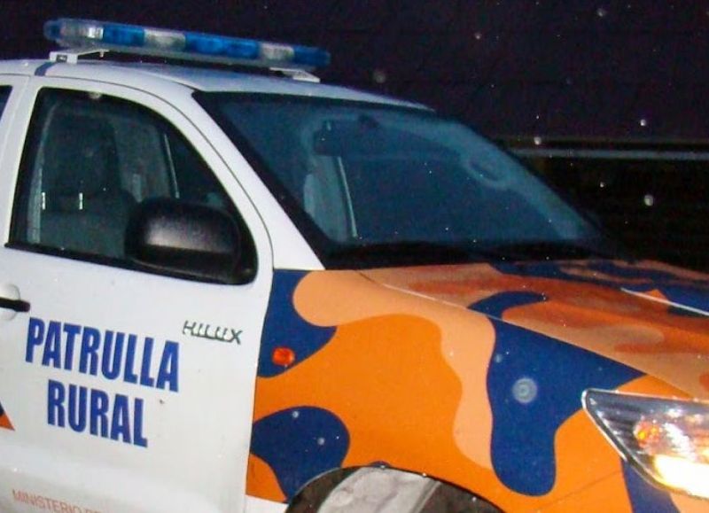 Intervención de la Patrulla Rural.