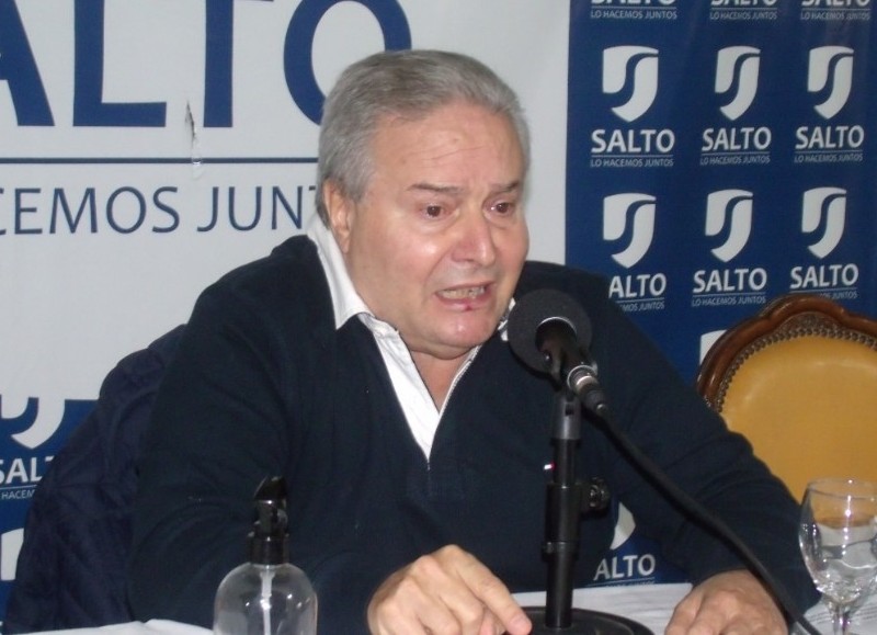 Ricardo Alessandro, intendente de Salto.