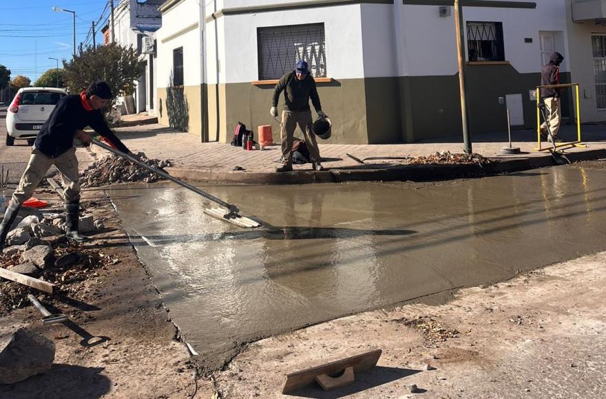 Calles cerradas por diferentes trabajos