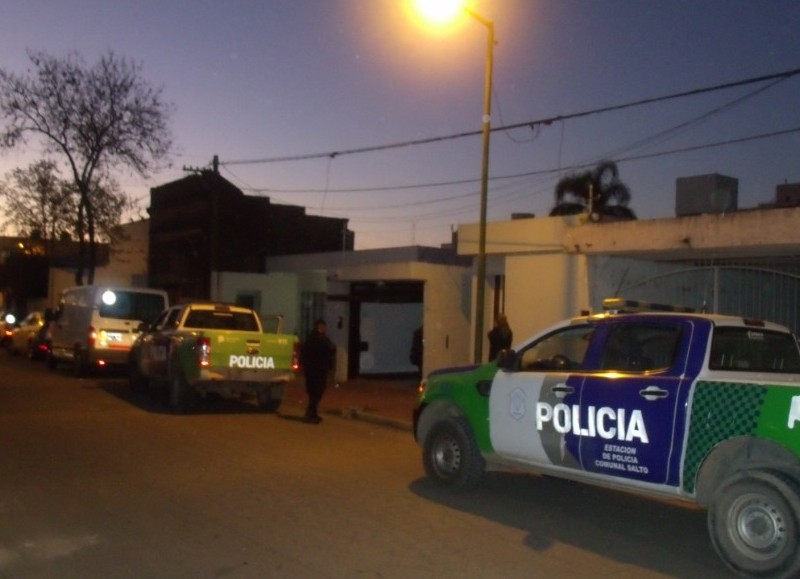 Intervención policial.