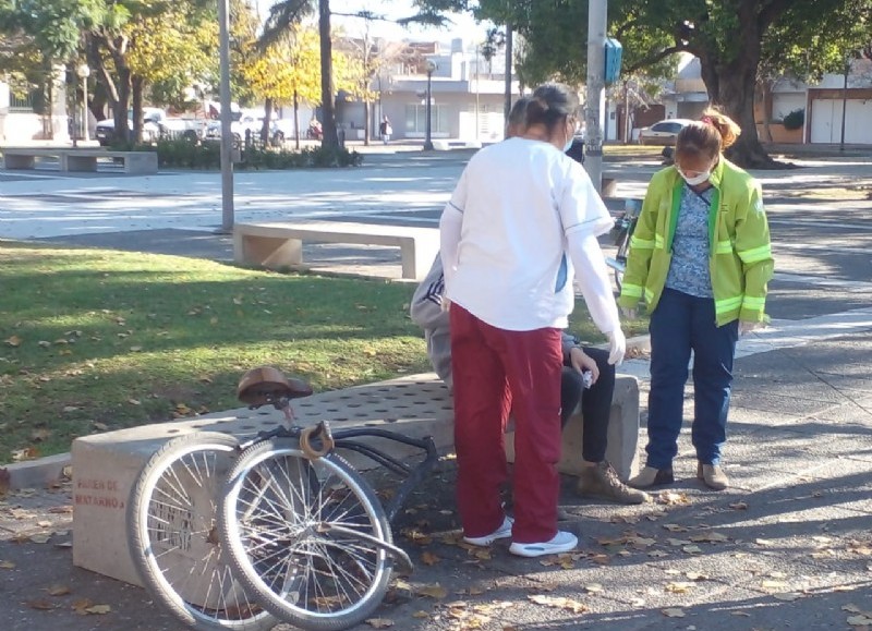 Joven herido.